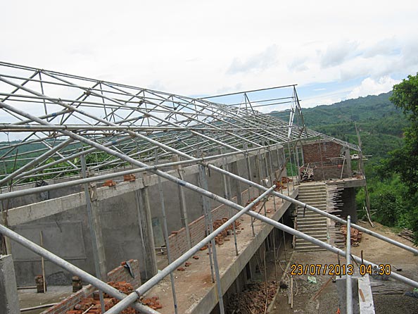 Front Gable Truss Structure